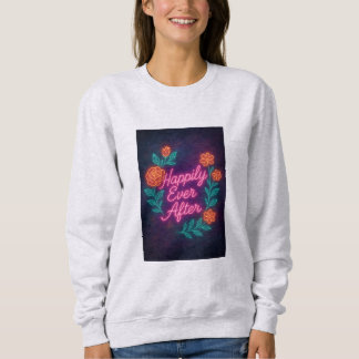 Glücklicherweise immer nach - Neon Vintag ätherisc Sweatshirt