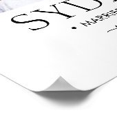 Glücklicherweise immer nach Party 3 Foto Hochzeit  Poster (Ecke)