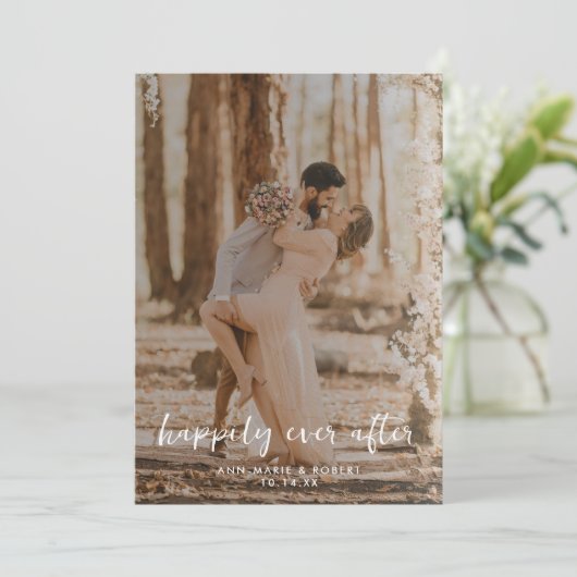 Glücklicherweise immer nach Skriptüberlagerung Fot Ankündigung (Stehend Vorderseite)