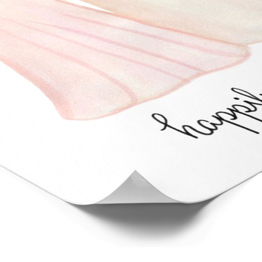 Glücklicherweise je nach Lesben Poster (Ecke)