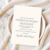 Glücklicherweise jeden nach dem Foto Creme Hochzei Save The Date