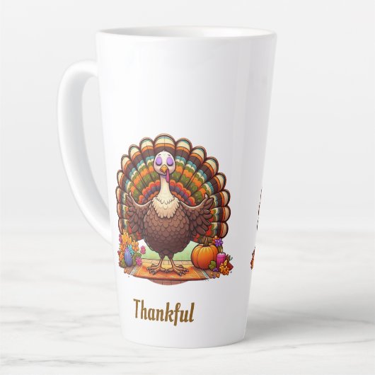 Glücklicherweise vermittelt die Türkei Milchtasse (Linke Ecke)