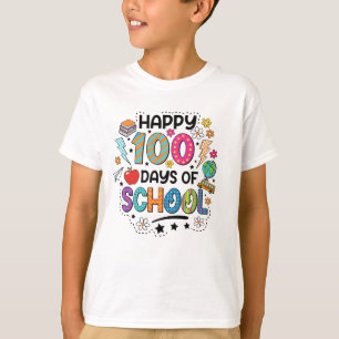 Glückliches 100-Tage-Schul-T-Shirt T-Shirt