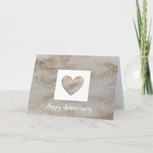 Glückliches 13. Jubiläum Spitzengeschenk Karte