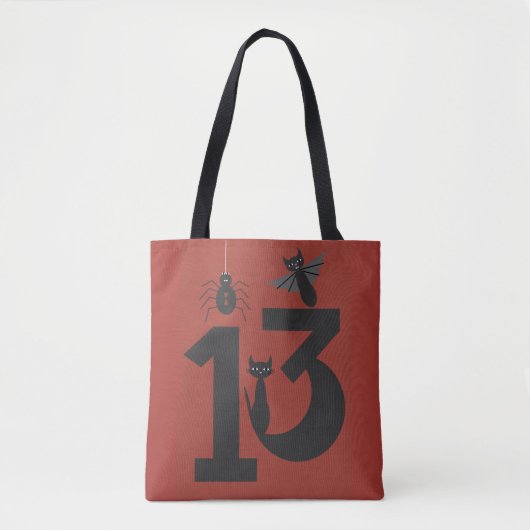 Glückliches #13 tasche (Vorderseite)