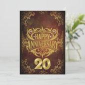 Glückliches 20. Jubiläum (Stehend Vorderseite)