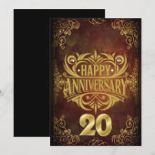 Glückliches 20. Jubiläum (Vorne/Hinten)
