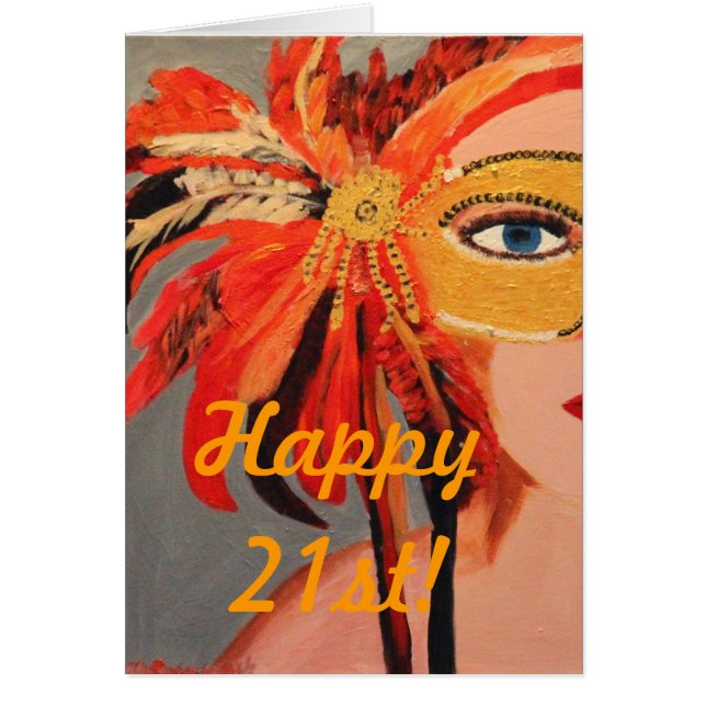 Glückliches 21.! (Vorne)