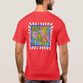Glückliches 250. Amerika T-Shirt (Rückseite)
