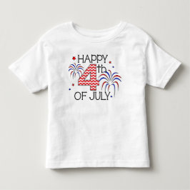 Glückliches 4. des Juli-Kleinkind-T - Shirt