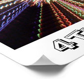 GLÜCKLICHES 4. JULI-Poster Poster (Ecke)