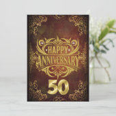 Glückliches 50. Jubiläum (Stehend Vorderseite)