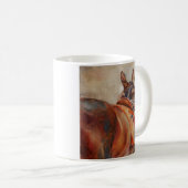 Glückliches #7 kaffeetasse (VorderseiteRechts)