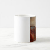 Glückliches #7 kaffeetasse (Mittel)