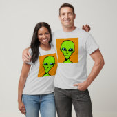 Glückliches Alien/ET T-Shirt (Unisex)