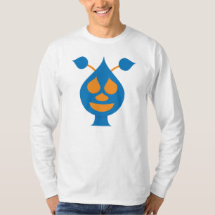 Glückliches Alien Langarm T-Shirt