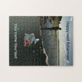 Glückliches Angeln Puzzle (Horizontal)