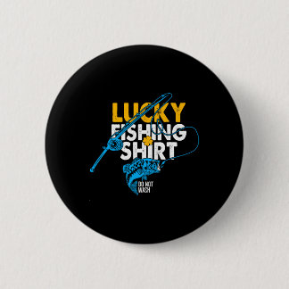 Glückliches Angelshirt Nicht Waschen Für Einen Ang Button