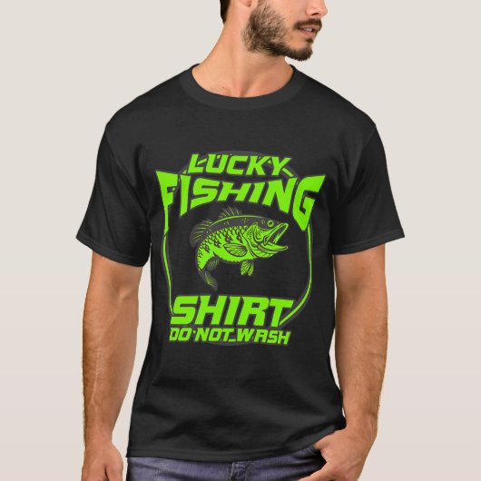 Glückliches Angelshirt T-Shirt (Vorderseite)