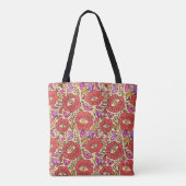 Glückliches Auge Blumenmuster Tasche (Rückseite)