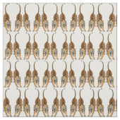 Glückliches ausdehnendes Tiger-Gewebe Stoff (Muster)