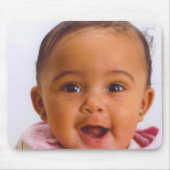 glückliches Baby Mousepad (Vorne)