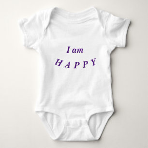 Glückliches Baby Strampler