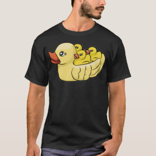GLÜCKLICHES BADEWanne DUCK Badewanne aus Gummi Ent T-Shirt
