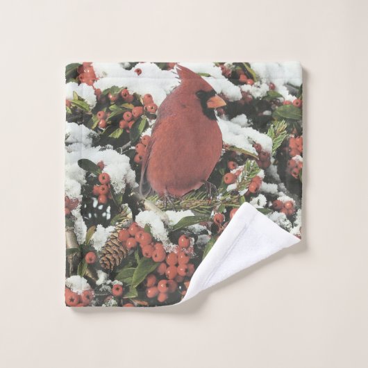 Glückliches Badhandtuch Set (Waschlappen)