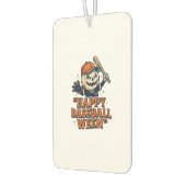 Glückliches Baseball Ween Vintage Halloween Baseba Autolufterfrischer (Links)