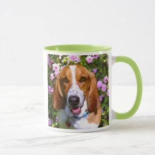 Glückliches Basset Hound Tasse