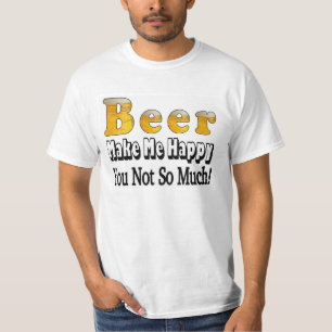 Glückliches Bier-Shirt T-Shirt