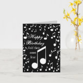 Glückliches Birthday_Card Karte (Gelbe Blume)