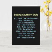 GLÜCKLICHES BIRTHDAY DARLIN' SÜDLICHES STIL GESIMS KARTE (Gelbe Blume)