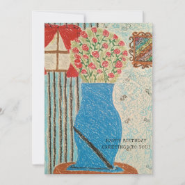 GLÜCKLICHES BIRTHDAY GREETINGS FÜR SIE SPRING Coll Feiertagskarte