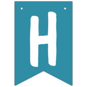 GLÜCKLICHES BIRTHDAY Kids Summer Ice Pop Party Wimpelkette (Zweite Fahne)