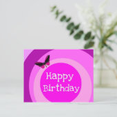 Glückliches Birthdayby Kelassa Postkarte (Stehend Vorderseite)