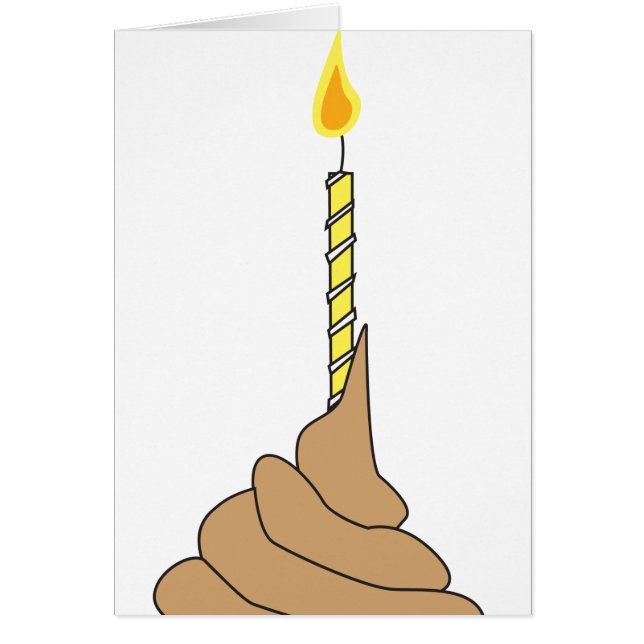 Glückliches Birthpoo! (Vorne)