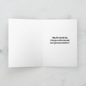 Glückliches Black & Gold Rainbow-Feuerwerk zum 10. Karte (Innenseite)