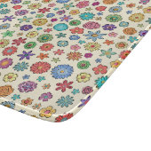 Glückliches Blumenausschnitbrett Schneidebrett (Ecke)