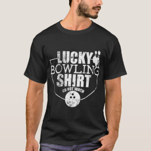 Glückliches Bowling-Fun-Geschenk für Bowlers T-Shirt
