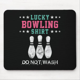 Glückliches Bowling-Geschenk für Frauen Ehefrau Mu Mousepad