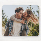 Glückliches Brautpaar Foto Mousepad (Vorne)