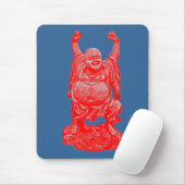 Glückliches Buddah Mousepad (Mit Mouse)