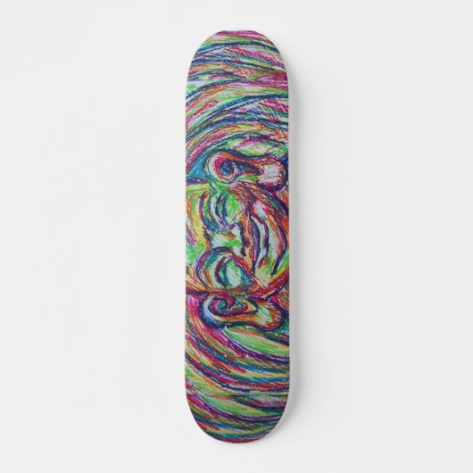 Glückliches Buddha-Brett Skateboard (Vorne)