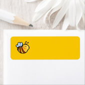 GLÜCKLICHES BUMBLEBEE BIETET CARTOON NIEDLICH HONE (Insitu)