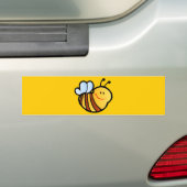 GLÜCKLICHES BUMBLEBEE BIETET CARTOON NIEDLICH HONE AUTOAUFKLEBER (Auf Auto)