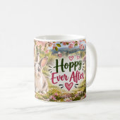 Glückliches-Bunny-Mug Kaffeetasse (VorderseiteRechts)