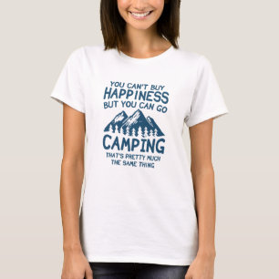 Glückliches Camping T-Shirt