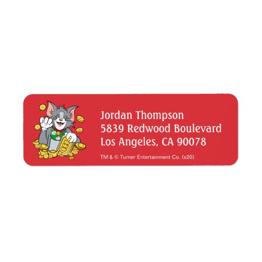 Glückliches Cat Jerry mit Gold Sycees (Vorne)